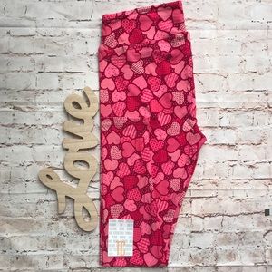 ❤️2 for $16❤️LuLaRoe Valentines Leggings Hearts TC